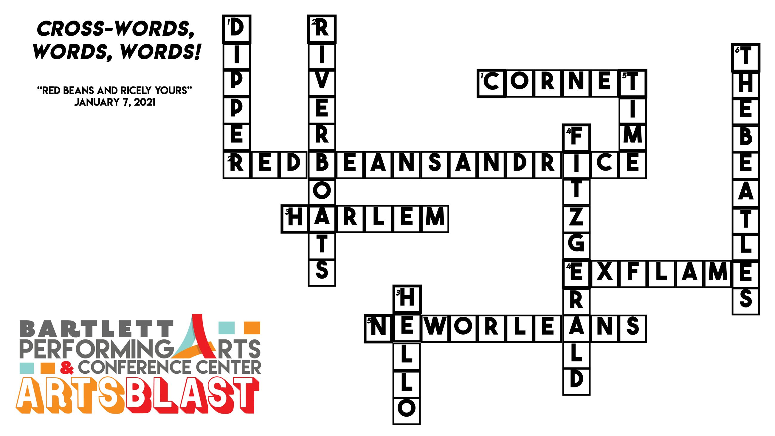 Satchmo Crossword ANSWERS