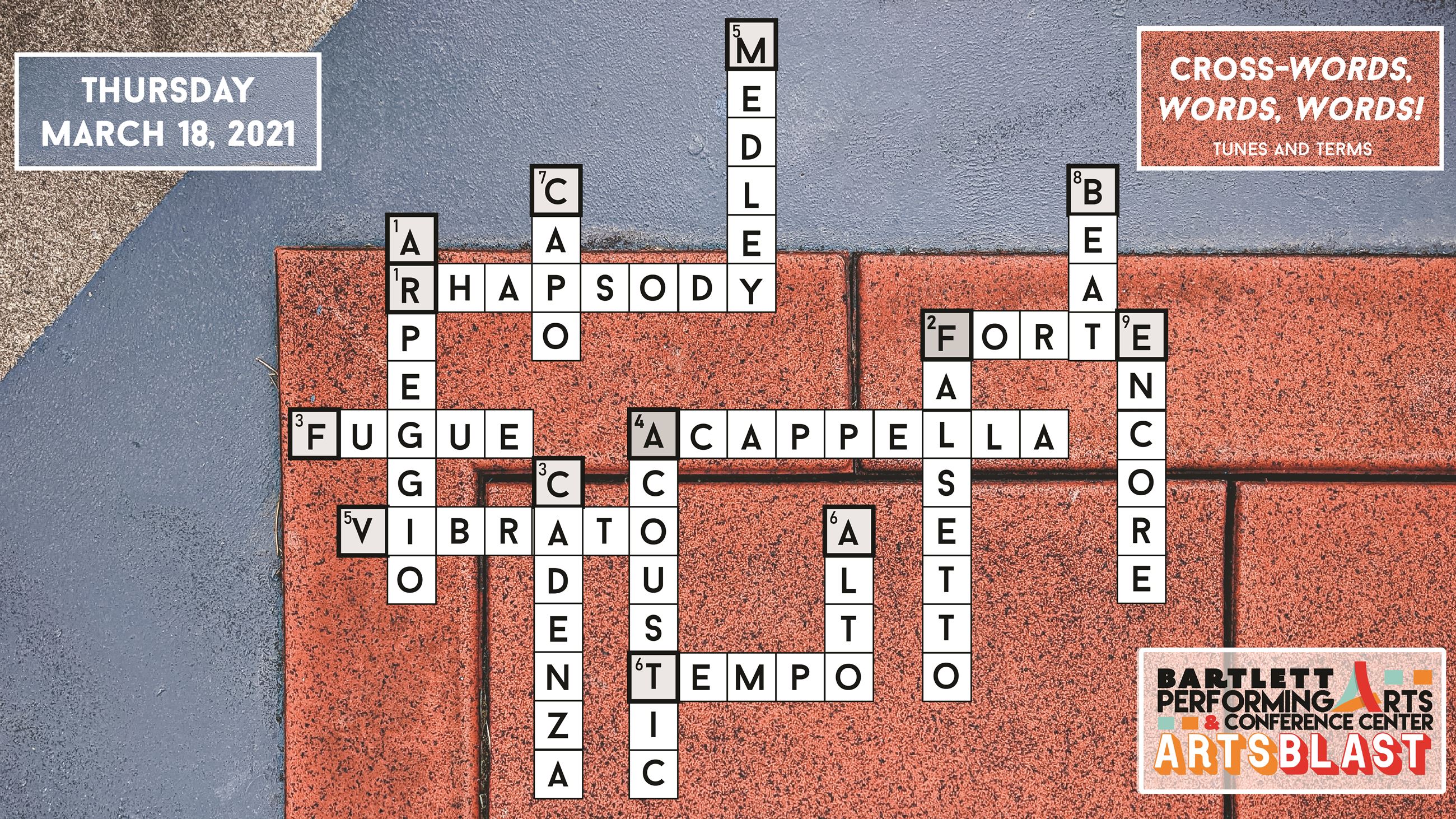 Music Terminology Crossword ANSWER-01