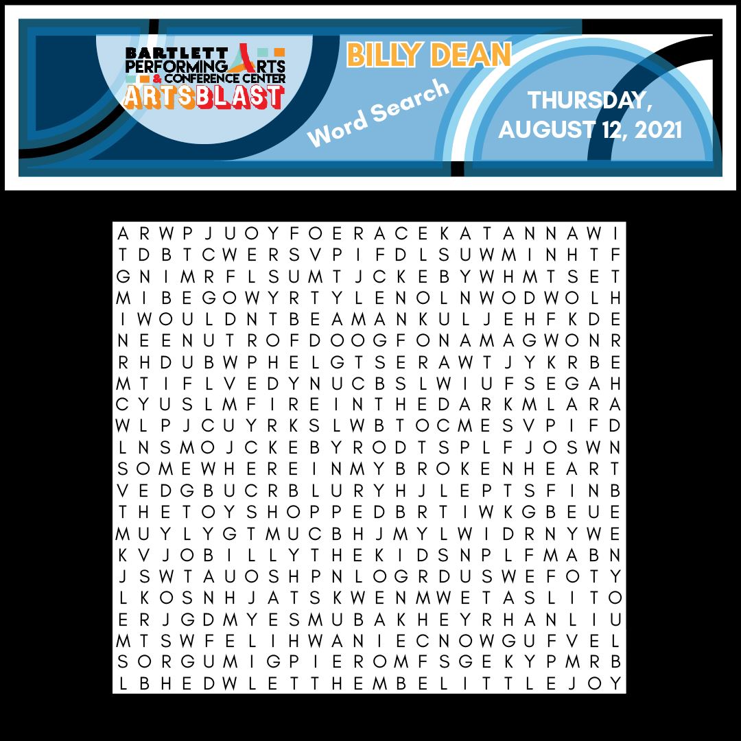 Billy Dean Word Search-01