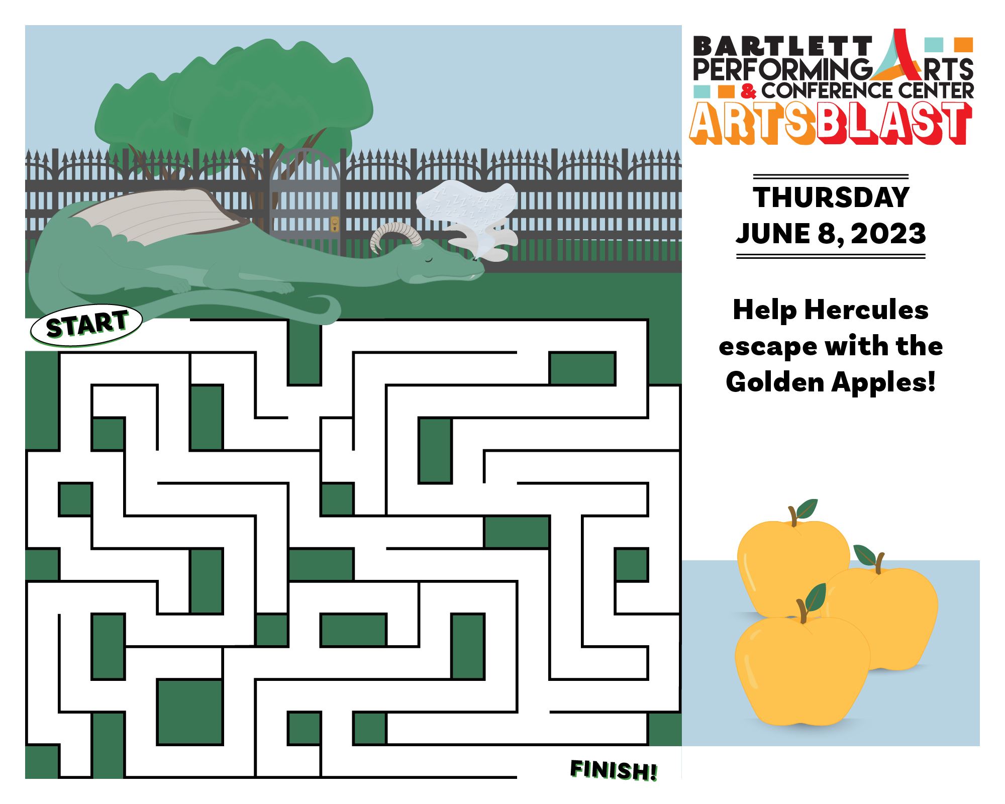 Hercules Apples Maze