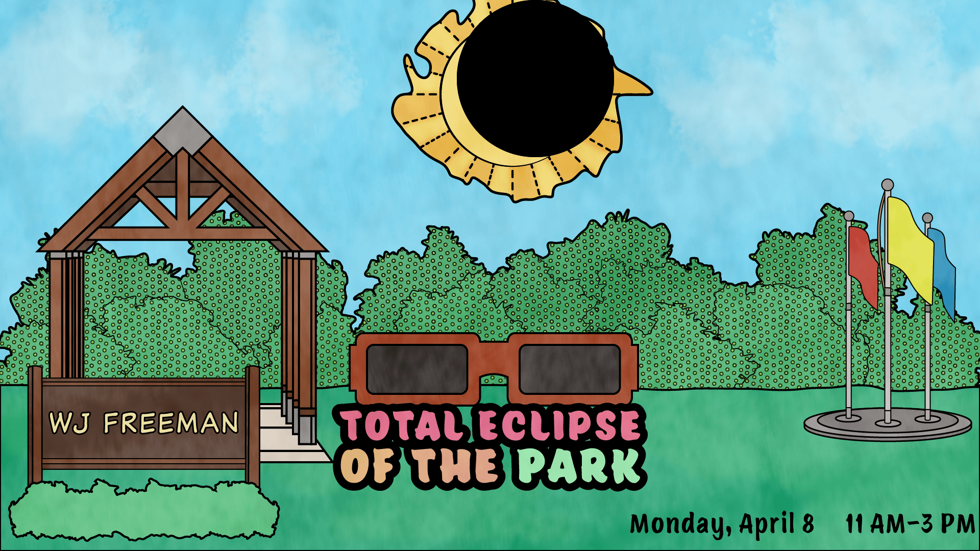 Total Eclipse of the Park Colored