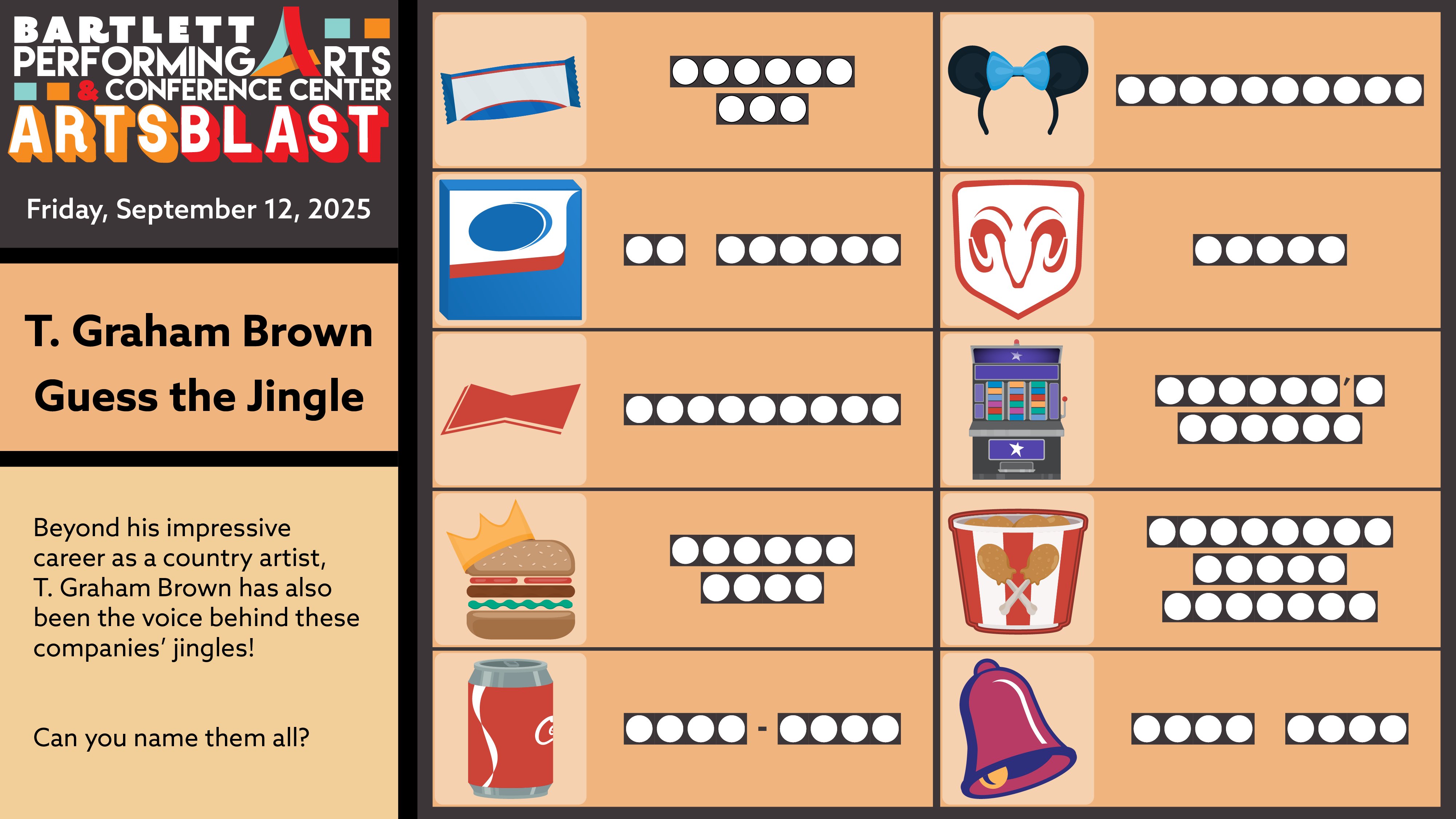 T Graham Brown Name the Company Jingle